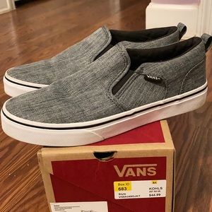 VANS BLACK/WHITE